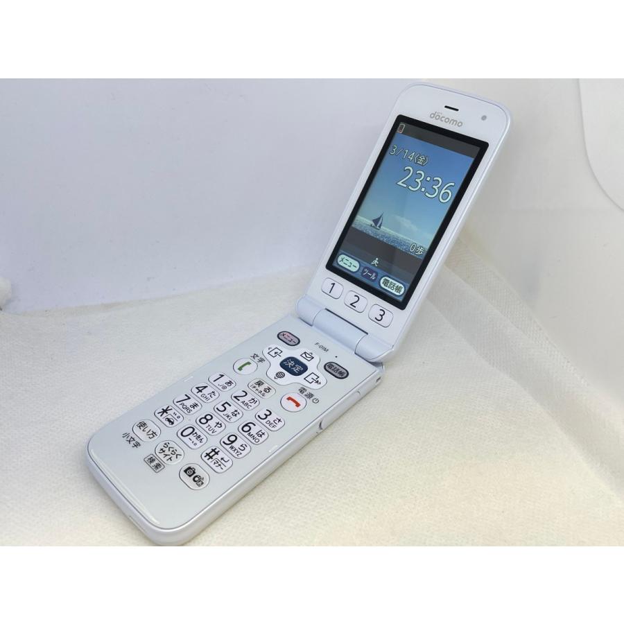 ☆送料無料☆良品☆docomo☆らくらくホン F-01M☆ホワイト