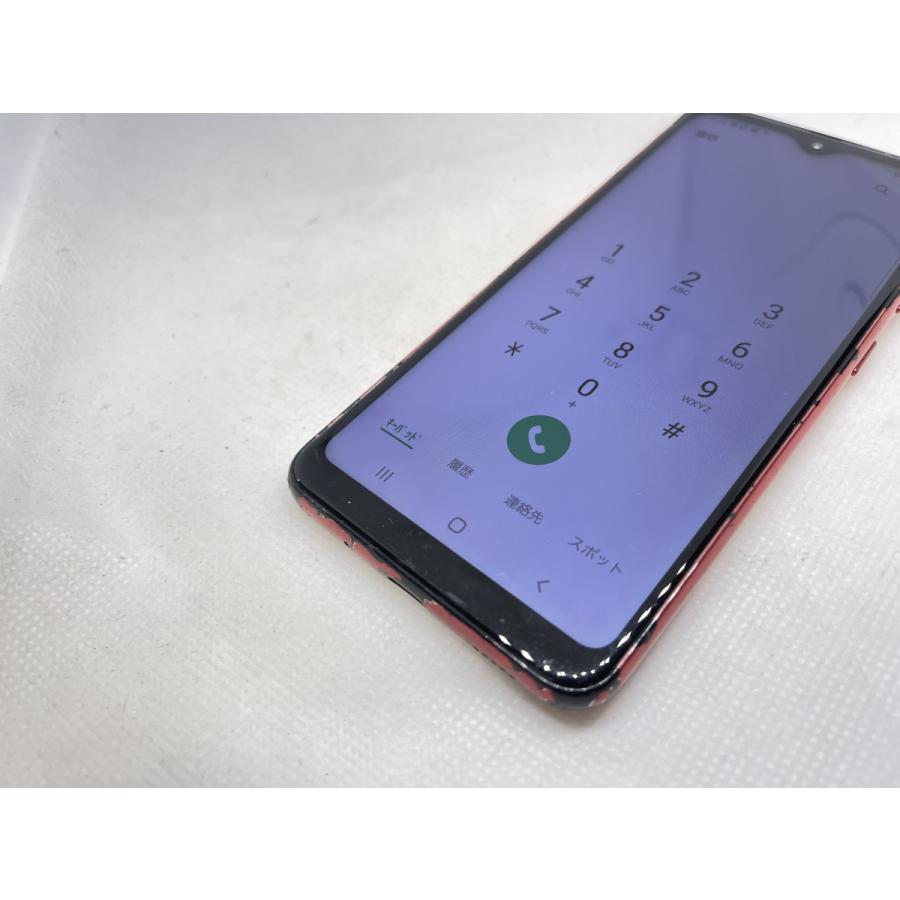 ☆送料無料☆ジャンク☆docomo☆Galaxy A21 SC-42A☆レッド