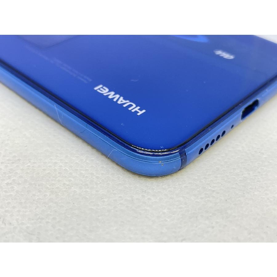 ☆送料無料☆ジャンク☆au☆HUAWEI P20 lite HWV32☆ブルー
