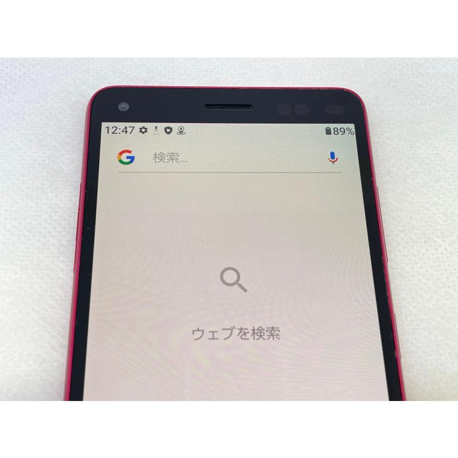 ☆送料無料☆ジャンク☆Ymobile☆かんたんスマホ2+ A201KC☆レッド