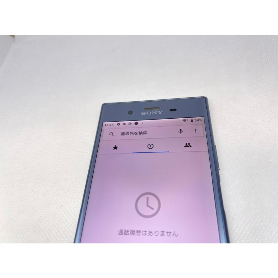 ☆送料無料☆ジャンク☆au☆Xperia XZ1 SOV36☆ブルー☆0080290001732