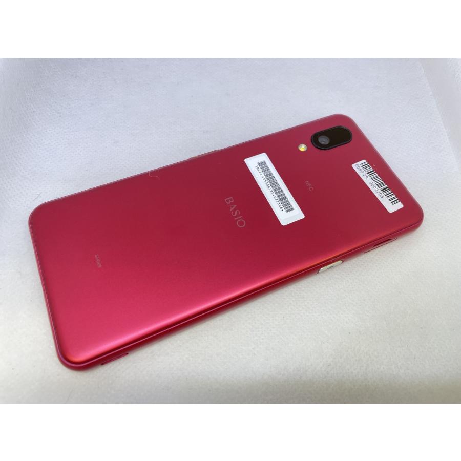 BASIO active SHG09 au レッド スマホ本体 送料無料 ☆送料無料☆良品☆au☆BASIO active SHG09☆レッド☆0080290002303