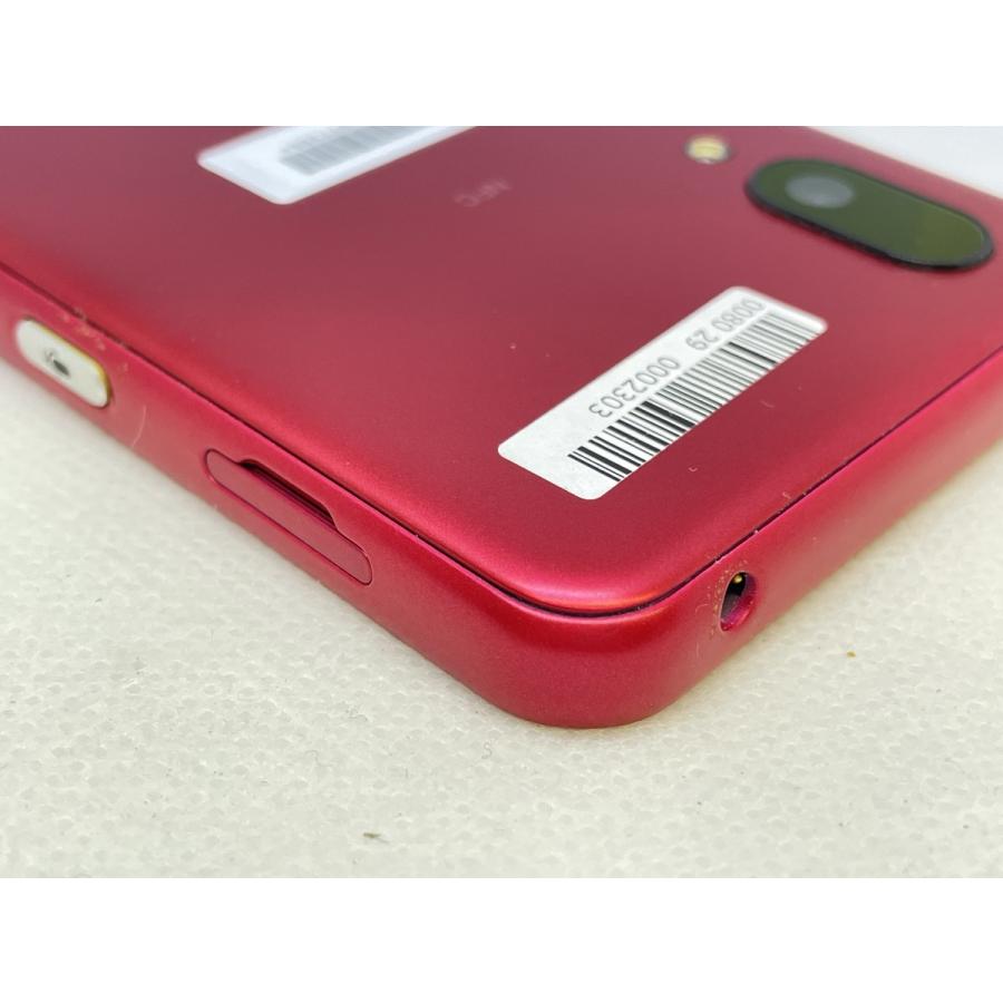☆送料無料☆良品☆au☆BASIO active SHG09☆レッド☆0080290002303