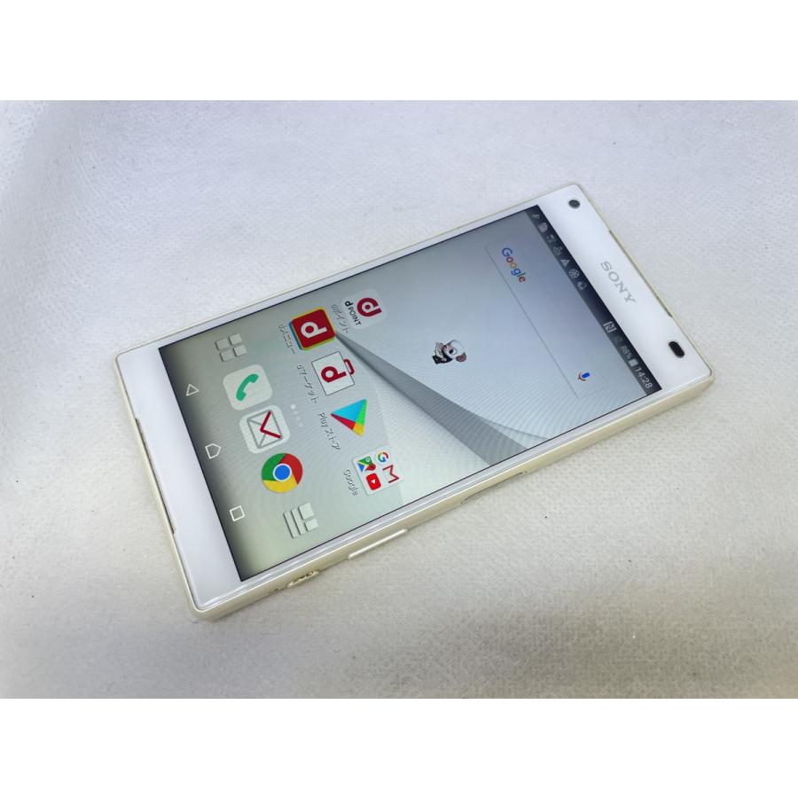 ☆送料無料☆ジャンク☆docomo☆Xperia Z5 Compact SO-02H☆ホワイト
