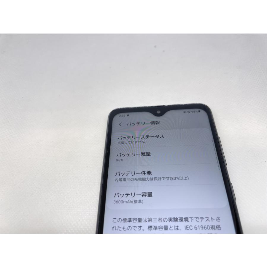 ☆送料無料☆ジャンク☆au☆Galaxy A21 シンプル SCV49☆ブラック