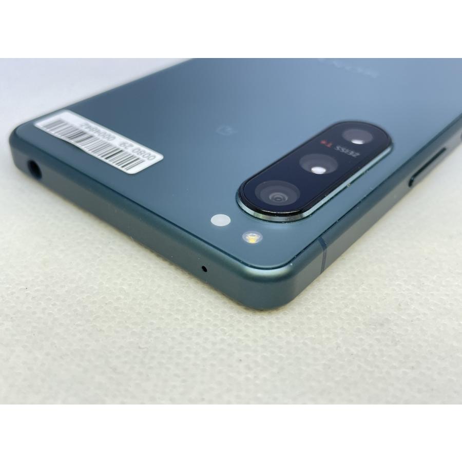 ☆送料無料☆良品☆au☆Xperia 5 IV SOG09☆ブルー☆0080290004842