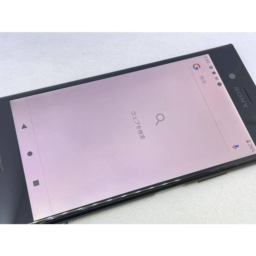 ☆送料無料☆ジャンク☆au☆Xperia XZ1 SOV36☆ブラック