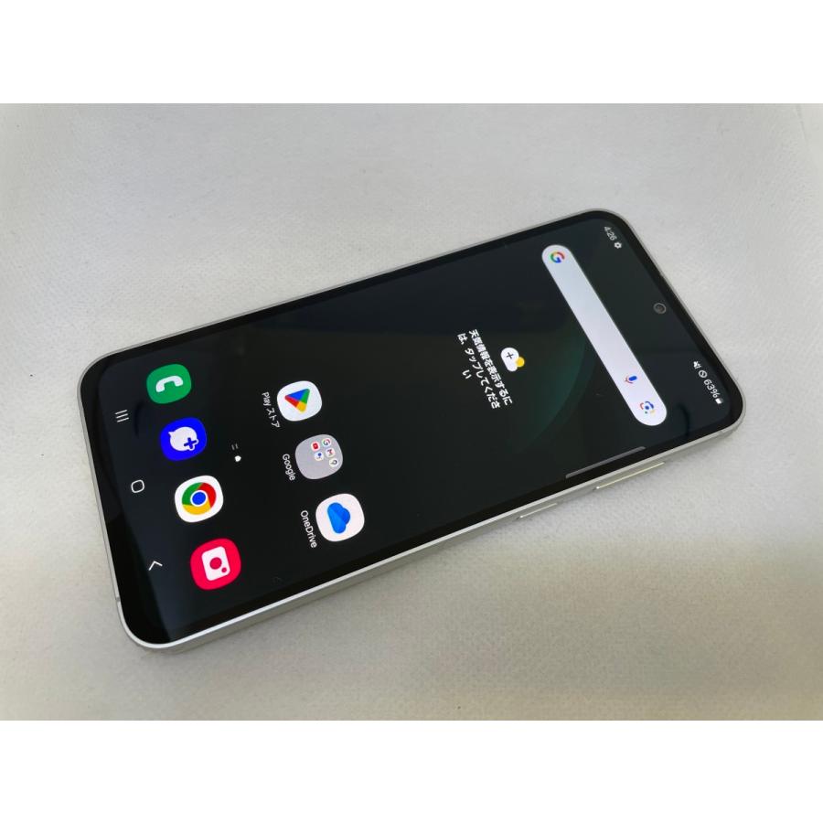 ☆送料無料☆美品☆au☆元デモ機 Galaxy S23 FE SCG24☆グリーン