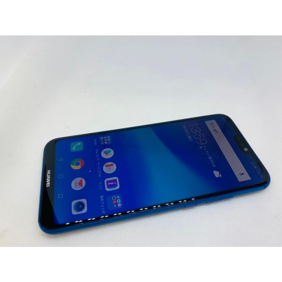 ☆送料無料☆ジャンク☆au☆元デモ機 HUAWEI P20 lite HWV32☆ブルー
