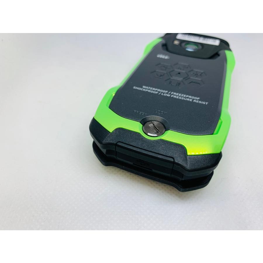 ★送料無料★良品★au★元デモ機 G'zOne TYPE-XX KYY31★グリーン★0084280002626★SYS★04/22