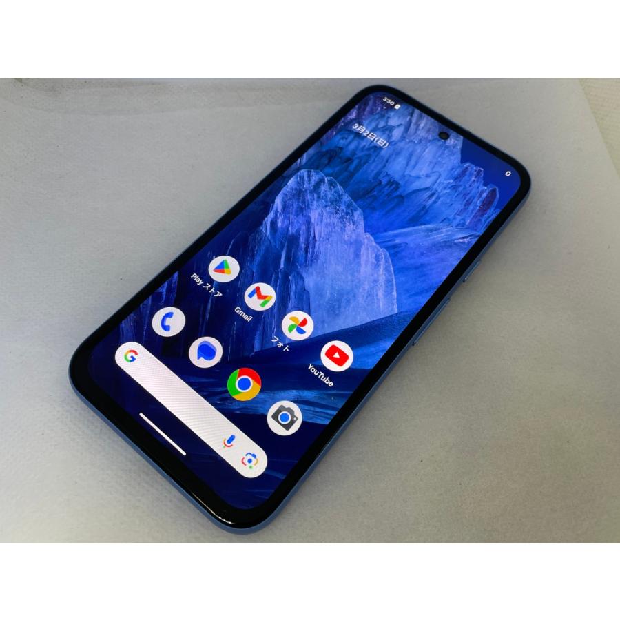 ☆送料無料☆ジャンク☆au☆元デモ機 Google Pixel 8a☆ブルー