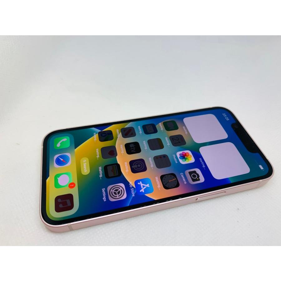 ☆送料無料☆ジャンク☆au☆元デモ機 iPhone 13 mini 128GB☆ピンク 