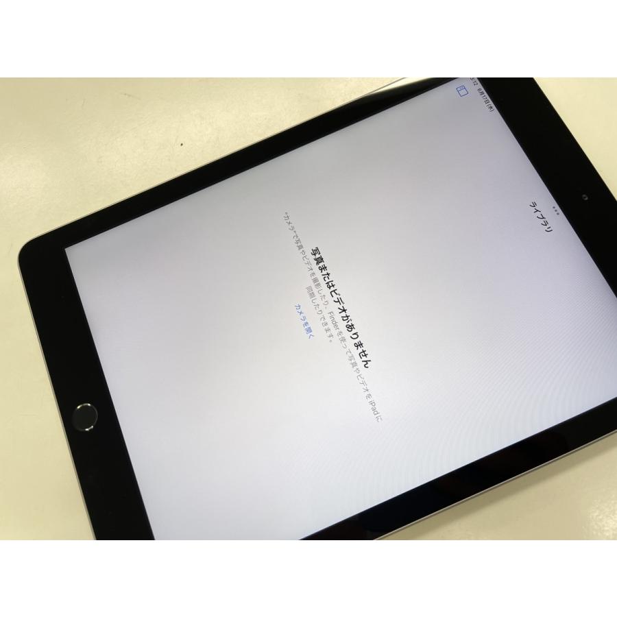 ☆送料無料☆ジャンク☆au☆iPad 第5世代 Wi-Fi+Cellular 32GB☆グレイ