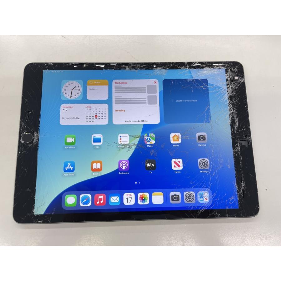 ☆送料無料☆ジャンク☆au☆iPad 第9世代 Wi-Fi+Cellular 64GB☆グレイ