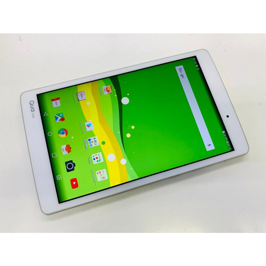 ☆送料無料☆良品☆au☆LG Qua tab PX LGT31☆ホワイト☆0088280000105