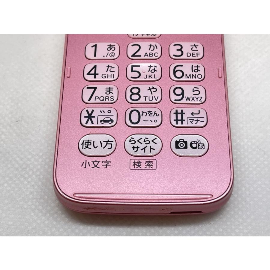 ☆送料無料☆ジャンク☆docomo☆らくらくホン F-02J☆ピンク