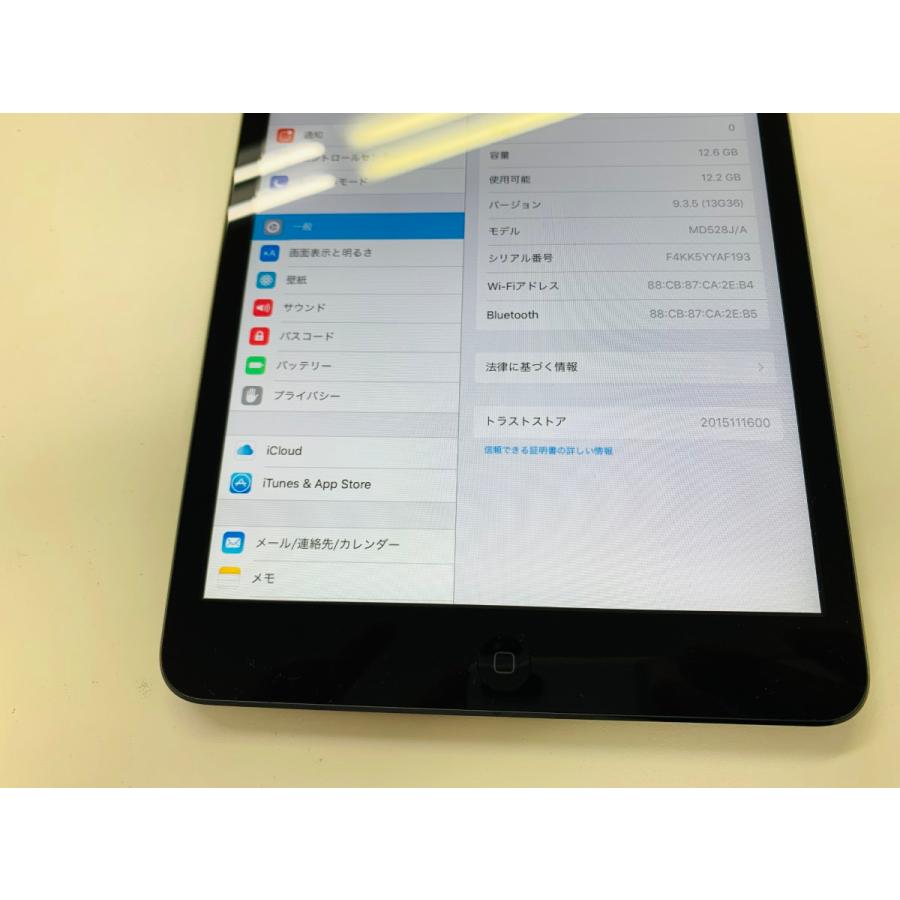 ★送料無料★WiFi★A1432 iPad mini Wi-Fi 16GB★ブラック★3426001631★SYS★05/11｜masatomi｜04