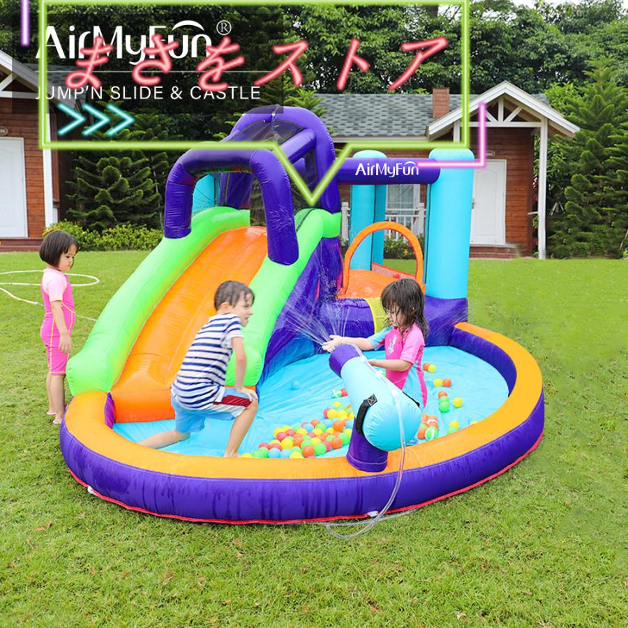 最新 HO!!PS プール 遊具 ビニールプール トランポリン 大型遊具 エア遊具 ウォータースライダー トレジャーアイランド 【EIM7305679417】(26091円)