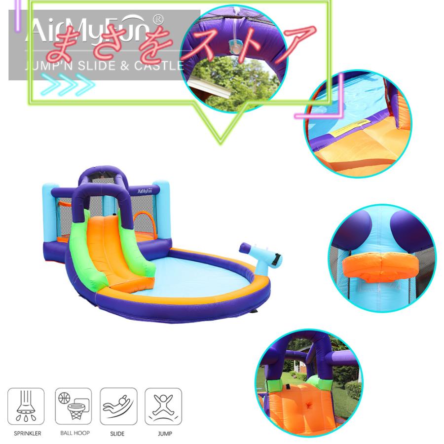 最新 HO!!PS プール 遊具 ビニールプール トランポリン 大型遊具 エア遊具 ウォータースライダー トレジャーアイランド 【EIM7305679417】(26091円)