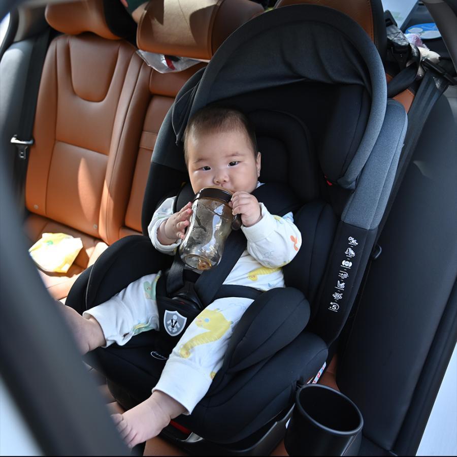 チャイルドシート 新生児 ISOFIX 0歳10歳 360度回転式 ジュニアシート