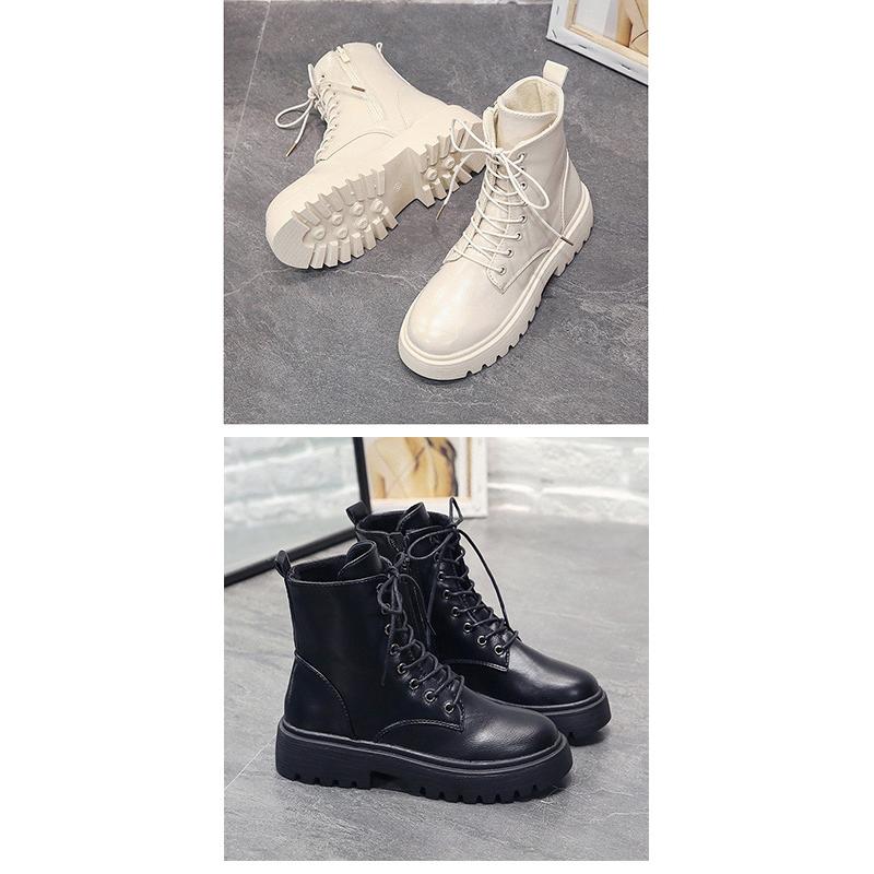 店長一押し 可愛い編み上げブーツ ホワイトベージュ 黒 103 ハロウィン