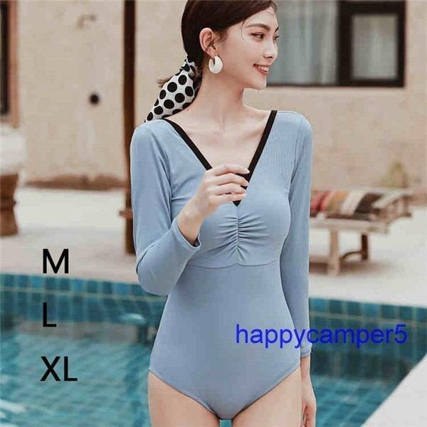 優先配送 温泉 海 体型カバー 水着 レディース ぽっちゃり水着 水着 オールインワン お洒落 水着新作 女性用 着痩せ 韓国風 可愛い 温泉水着 大人 長袖 Option1 L Disdagkop Kutaibaratkab Go Id