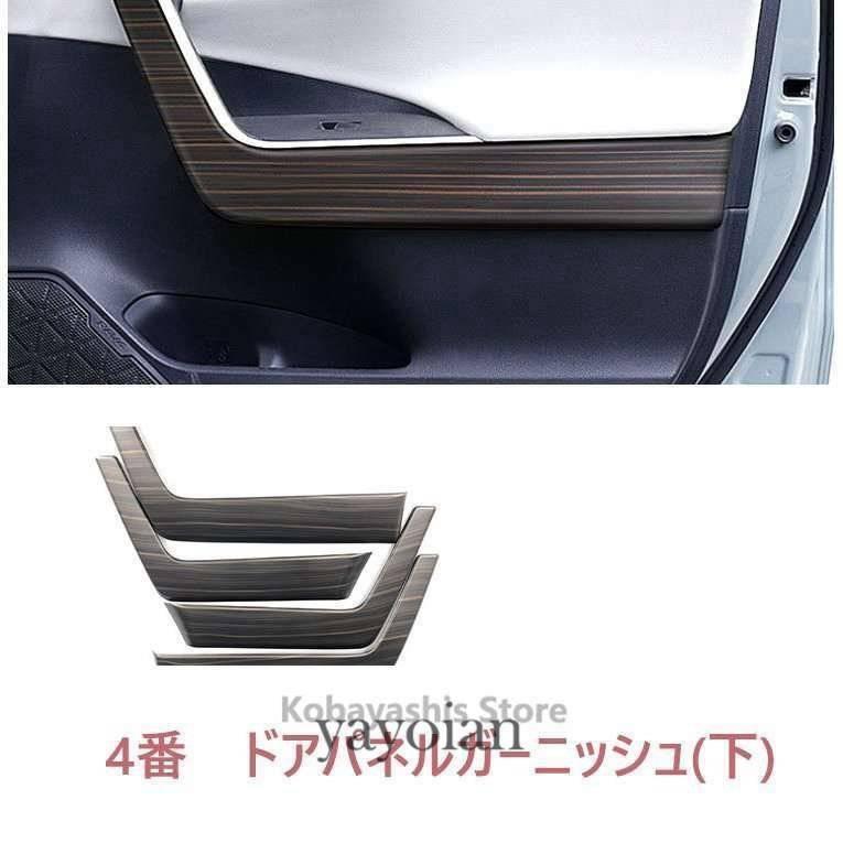 新型RAV4 50系 インテリアパネル カバー ガーニッシュ トヨタ NEW RAV4