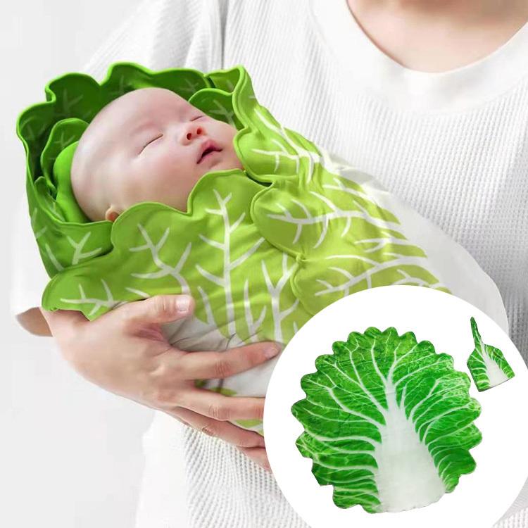 ベビー おくるみ 赤ちゃん おくるみ ベビー ブランケット ベビーブランケット 新生児 寝かしつけ 白菜型 Tortilla Blanket 毛布 秋 Dj Hakubaby 雅美良品 通販 Yahoo ショッピング