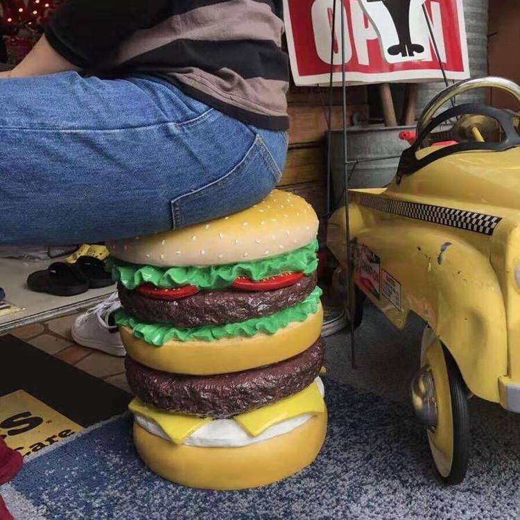 プレゼント サプライズ クッション遊具ハンバーガー クッション 椅子