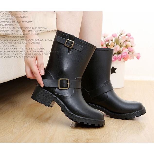 レインブーツ レディース ショート エンジニア ブーツ 完全防水 ショートブーツ 長靴 オシャレ レインブーツ ワイズ 3e 雨靴 エンジニアブーツ 雅美良品 通販 Paypayモール