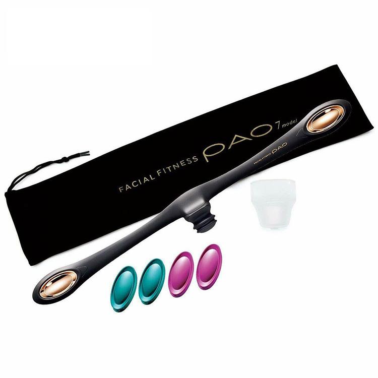 Mtg フェイシャルフィットネス パオ Facial Fitness Pao ブラック 顔筋トレ ほうれい線 器具 たるみ