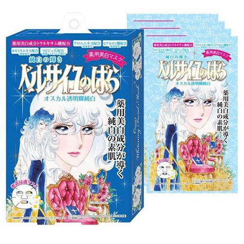 ベルサイユのばら オスカル 薬用美白マスク フェイス用シートパック 16ml 4枚入り 雅美良品 通販 Paypayモール