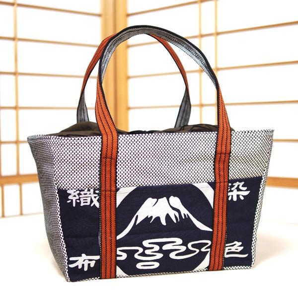 間瀬織布レジバッグ 刺し子 間瀬織布工場 和風 和柄 バック バッグ