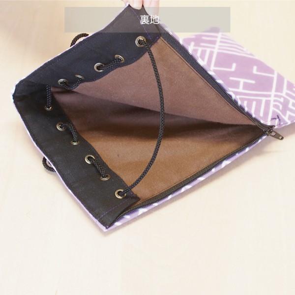 腰下げ巾着 01 表生地持込 カスタムオーダー オーダーメイド 巾着 祭