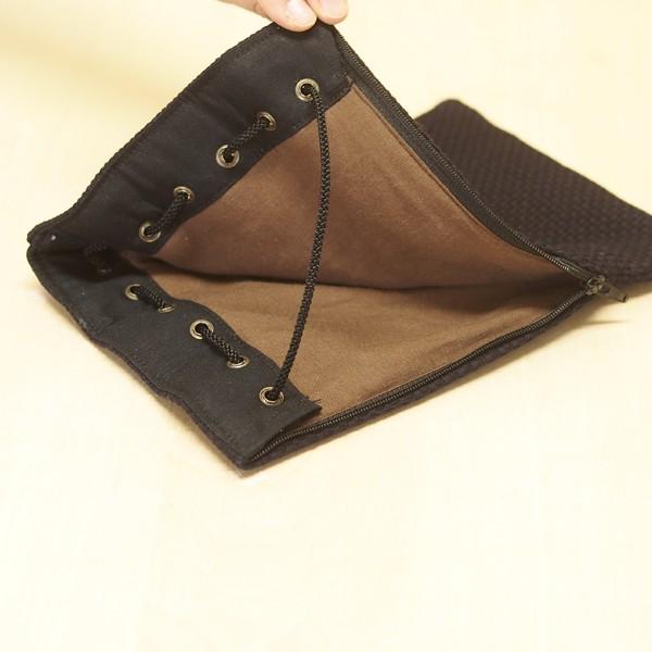 骨董品 時代物 提げ物 江戸 饅頭根付 本革 巾着 コレクション 骨董】時代提げ物 江戸期 “饅頭根付・大型緒締玉・鹿革巾着小物入