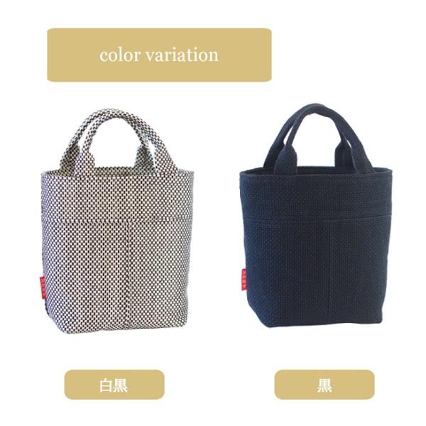 ミニトートバッグ 12S 刺し子 スクエア ミニバッグ 厚手 小さめ お