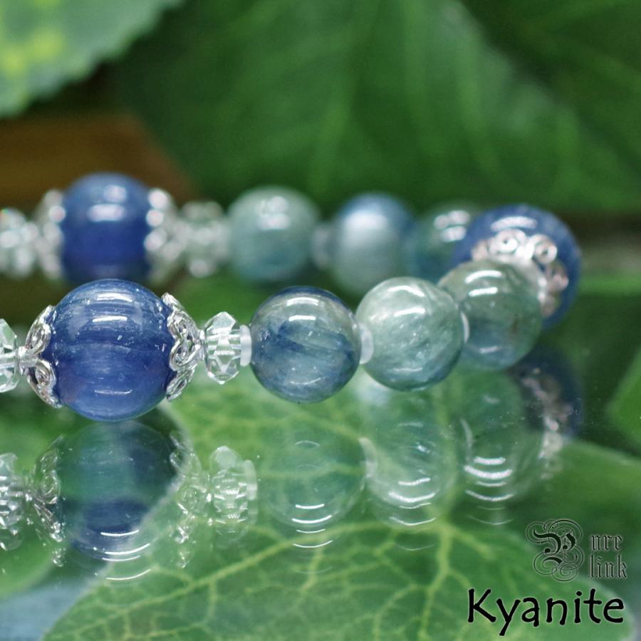ブラジル＆タンザニアAAA『カイヤナイト／Kyanite』10mm玉天然石
