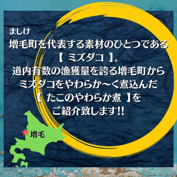 たこ やわらか煮 北海道 増毛産 100g 3袋入 送料無料 絶品 の やわらかさ 柔らか煮 新鮮 たこザンギ たこ飯 飲み会 おつまみ やみつき 冷凍 | ブランド登録なし | 01
