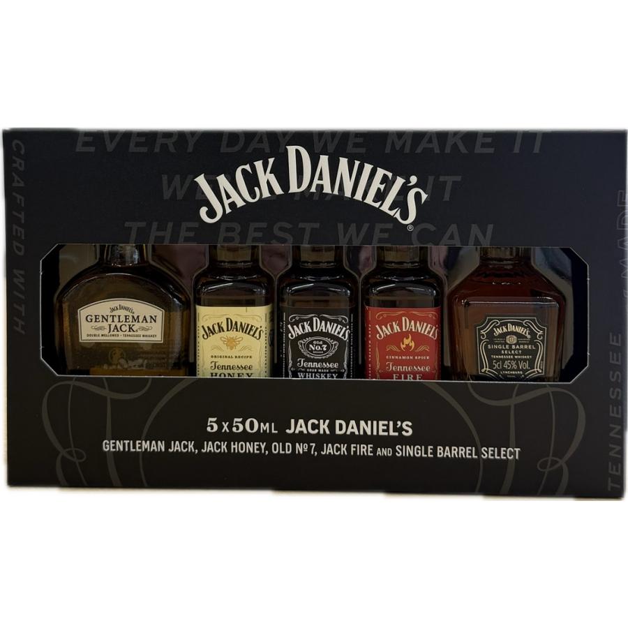ウイスキー ジャックダニエル ミニチュア 50ml×5本セット ギフト