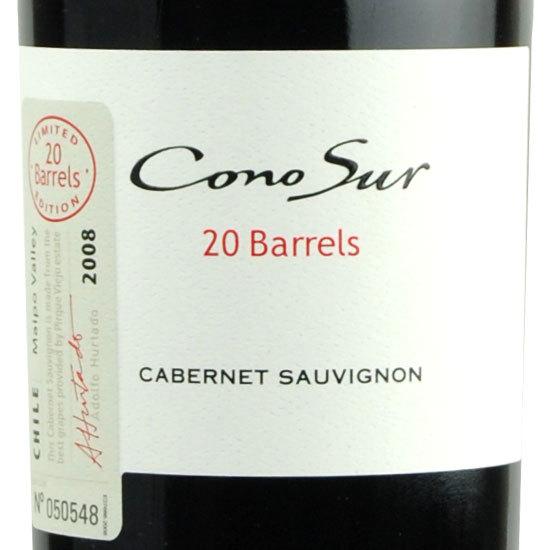 コノスル20バレル リミテッド エディション カベルネ ソーヴィニヨン 2020 750ml・赤  wine |  | 01