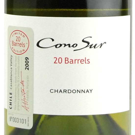 チリ  コノスル20バレル リミテッド エディション シャルドネ 2022 750ml・白 wine |  | 01