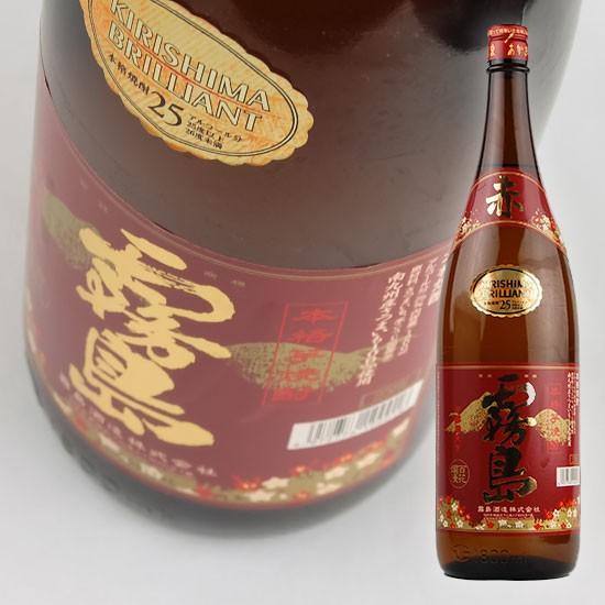 霧島酒造 赤霧島 25度 1.8L 芋焼酎 1800ml | 