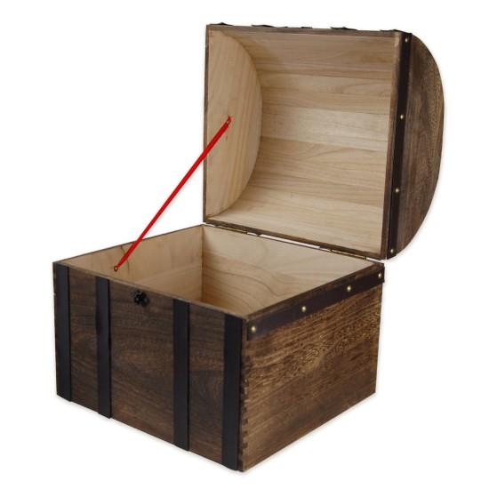ワイン木箱   宝箱  開閉式   南京錠付き   送料無料 |  | 01