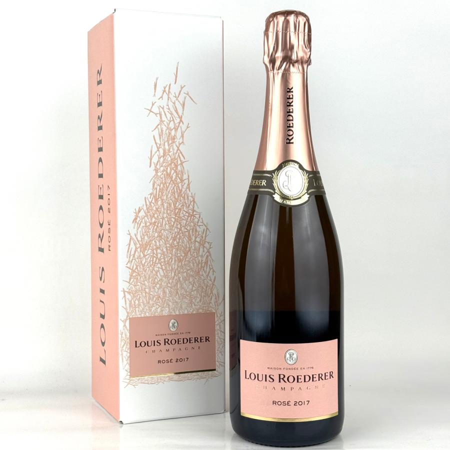 【未開封セラー出し】Louis Roederer ロゼ 2017 750ml フランス ルイ ロデレール ヴィンテージ ロゼ 箱付 正規品 2017 750ml