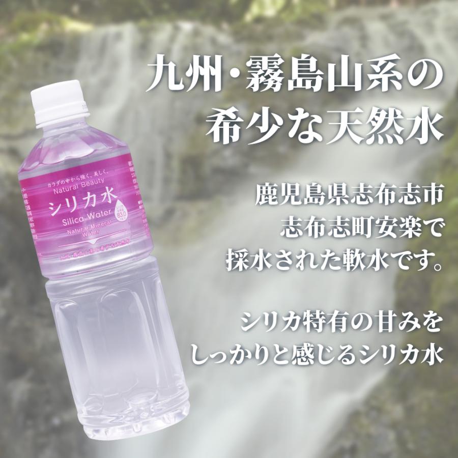 友桝飲料 シリカ水 555ml ペット × 48本 2ケース セット 送料無料 : 酒