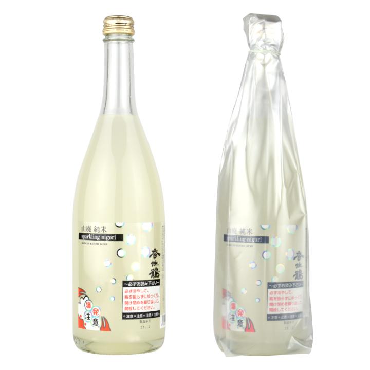 日本酒 山廃 純米 スパークリング にごり 720ml瓶×1本 香住鶴 但馬 兵庫 発泡 数量・季節限定 |  | 01