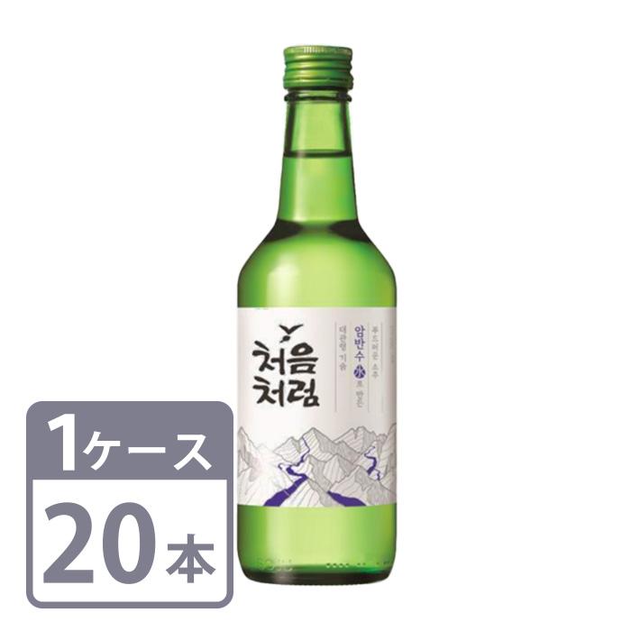 リキュール 16% チョウムチョロム 360ml 瓶 20本 1ケース 韓国 焼酎 送料無料 | 