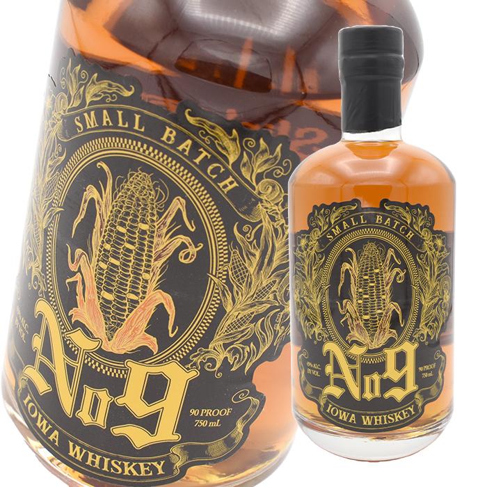 ウイスキー 45度 スリップノット No.9 アイオワ・ウイスキー 750ml 1本