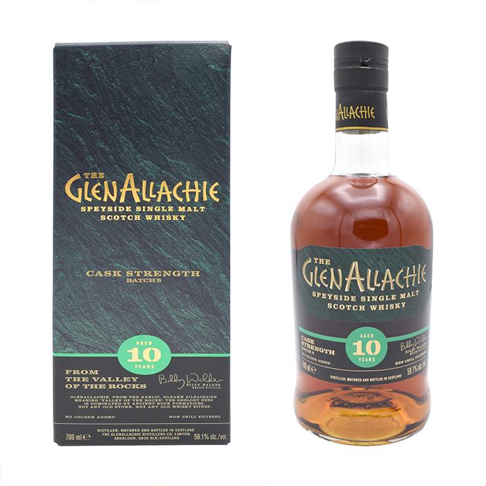 ウイスキー 58.1度 グレンアラヒー10年 カスクストレングス バッチ9