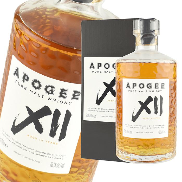 ウイスキー 46.3度 アポジー 12年 ピュアモルトウイスキー700ml 瓶 1本 
